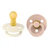 Pack de 2 tétines latex - Taille 2 - Ivory/Blush