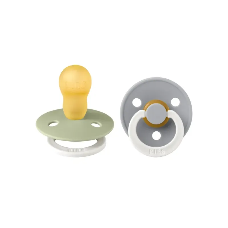 Pack de 2 tétines latex - Taille 3 - Sage GLOW/Cloud GLOW