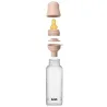 Biberon + Tétine latex - 270ml - Débit moyen - Blush