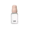 Biberon + Tétine silicone - 150ml - Débit lent - Blush