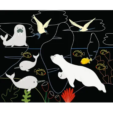 Mes cartes à gratter - Océan