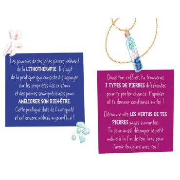 Mon joli collier cristaux magiques