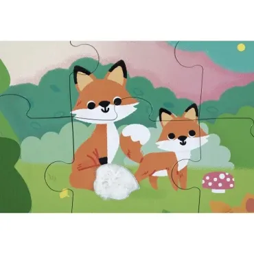 Puzzle Tactile - La Forêt - 20 pièces