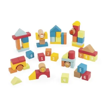 Baril de construction - Ferme - 56 pièces