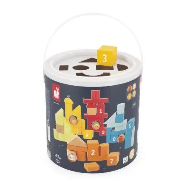 Baril de construction - Ferme - 56 pièces