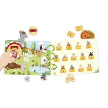 Busy-book - Ferme (Français/Anglais)