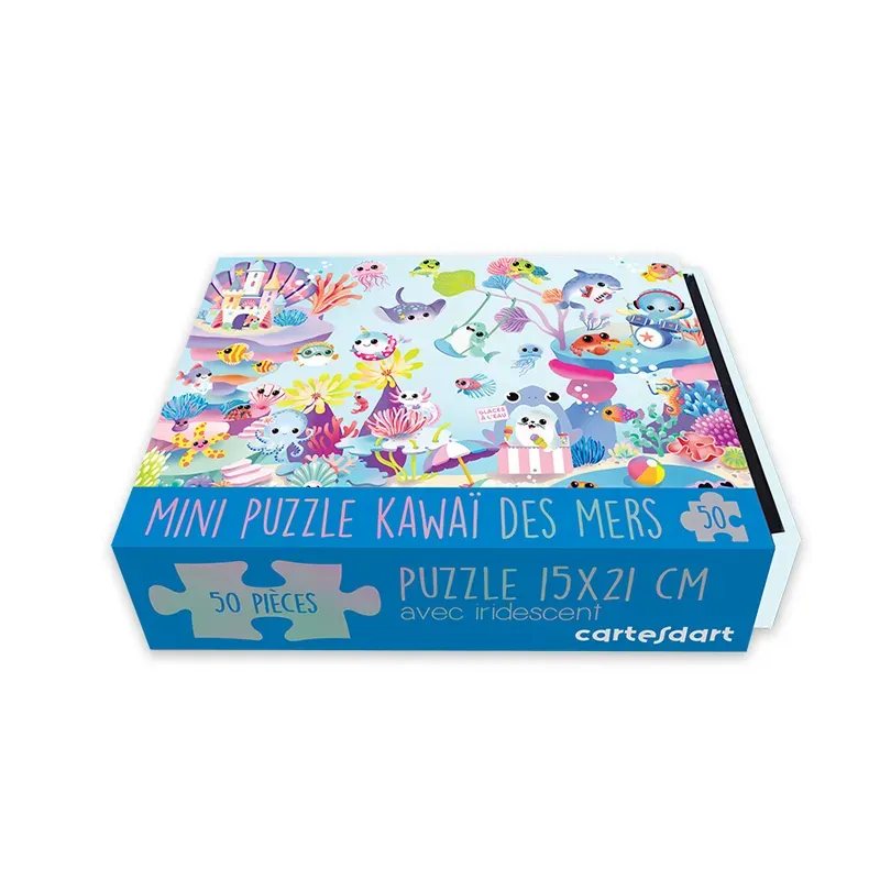 Boîte mini puzzle - Kawaï des mers