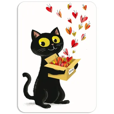 Carte postale - De tout cœur