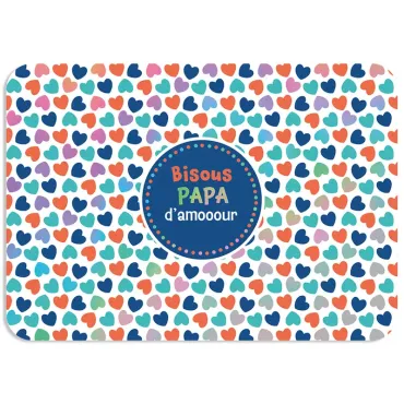 Carte postale -  Bisous...