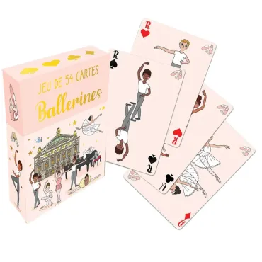 Jeu de 54 cartes - Ballerines