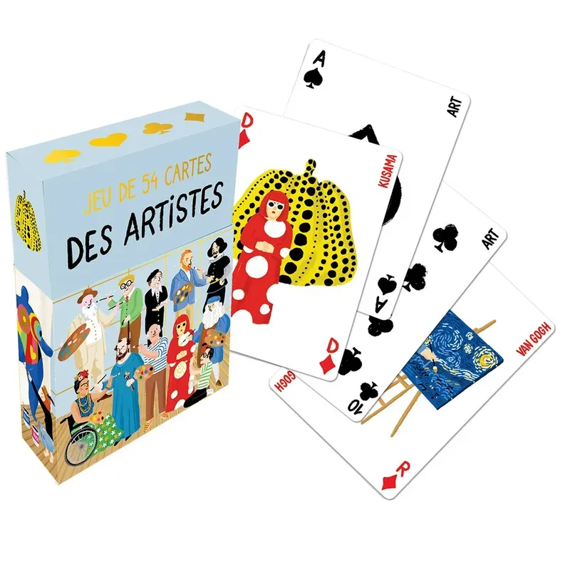 Jeu de 54 cartes - Atelier d'artistes