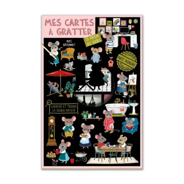 Cartes à gratter - Maison...