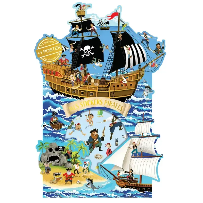 Poster + Sticker - Pirates
