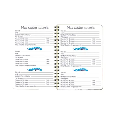 Carnet thématique - Mes codes secrets