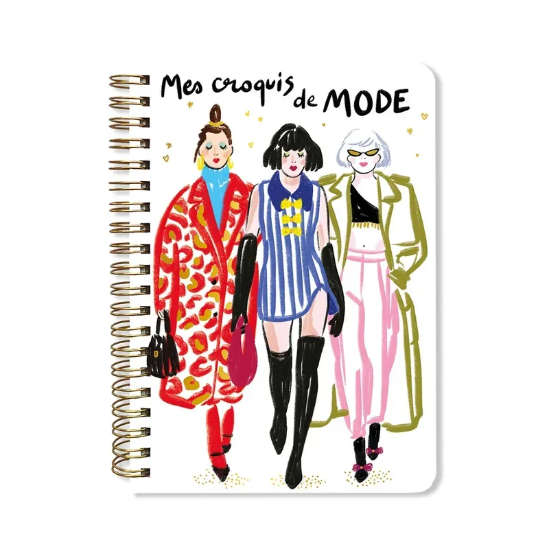 Carnet thématique - Mes croquis de mode