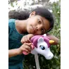 Tête de trottinette -  Licorne blanche