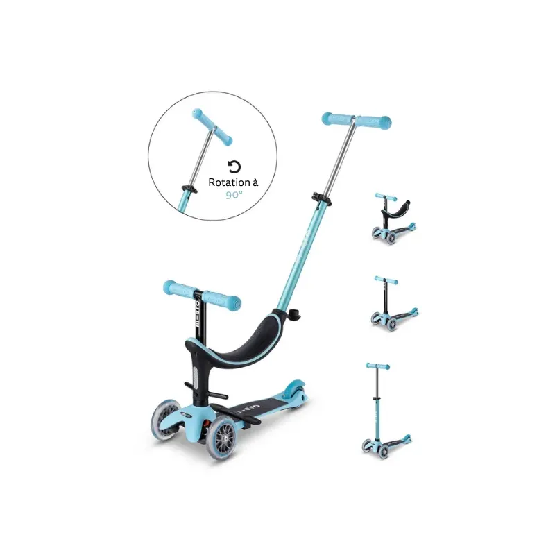 Trottinette évolutive Mini Micro 3en1 Révolution - Bleu