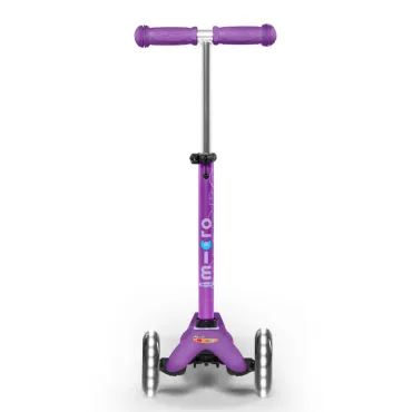 Trottinette 3 roues Mini Micro Deluxe - Violet LED