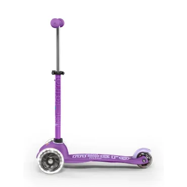 Trottinette 3 roues Mini Micro Deluxe - Violet LED