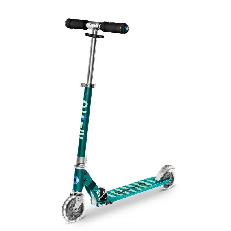 Trottinette enfant Micro Sprite - Bleu Pétrole LED