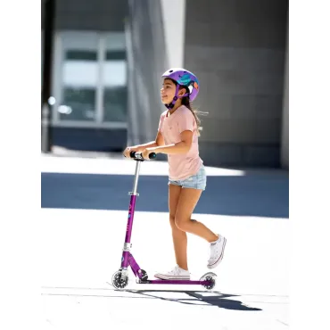 Trottinette enfant Micro Sprite - Violet LED