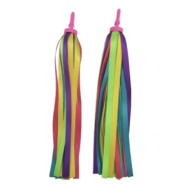 Rubans de poignées multicolores