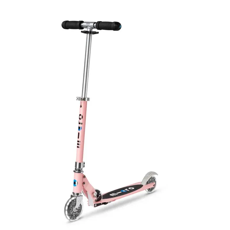 Trotinette enfant Micro Sprite - Neon rose LED