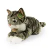 Peluche Chat tigré gris - Eco-friendly - 40cm
