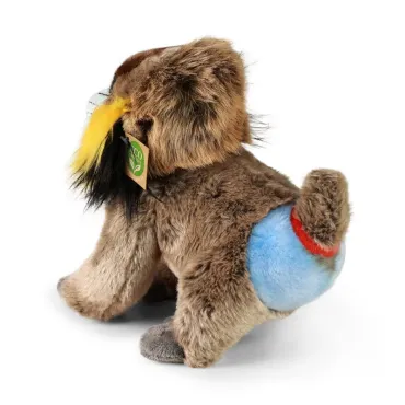 Peluche Singe mandrill - Eco-friendly - 28cm