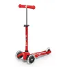 Trottinette 3 roues Mini Micro Deluxe Rouge LED