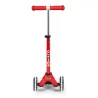 Trottinette 3 roues Mini Micro Deluxe Rouge LED