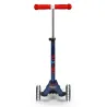 Trottinette 3 roues Mini Micro Deluxe Bleu Marine LED