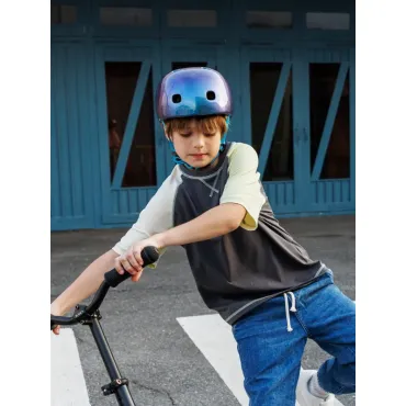 Casque Néochrome Bleu - LED - Taille M 