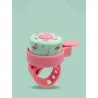 Sonnette trottinette - Flamant Rose