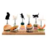 Set de 6 Petites Fourchettes à Apéritif - Kitty