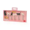Set de 6 Petites Fourchettes à Apéritif - Kitty