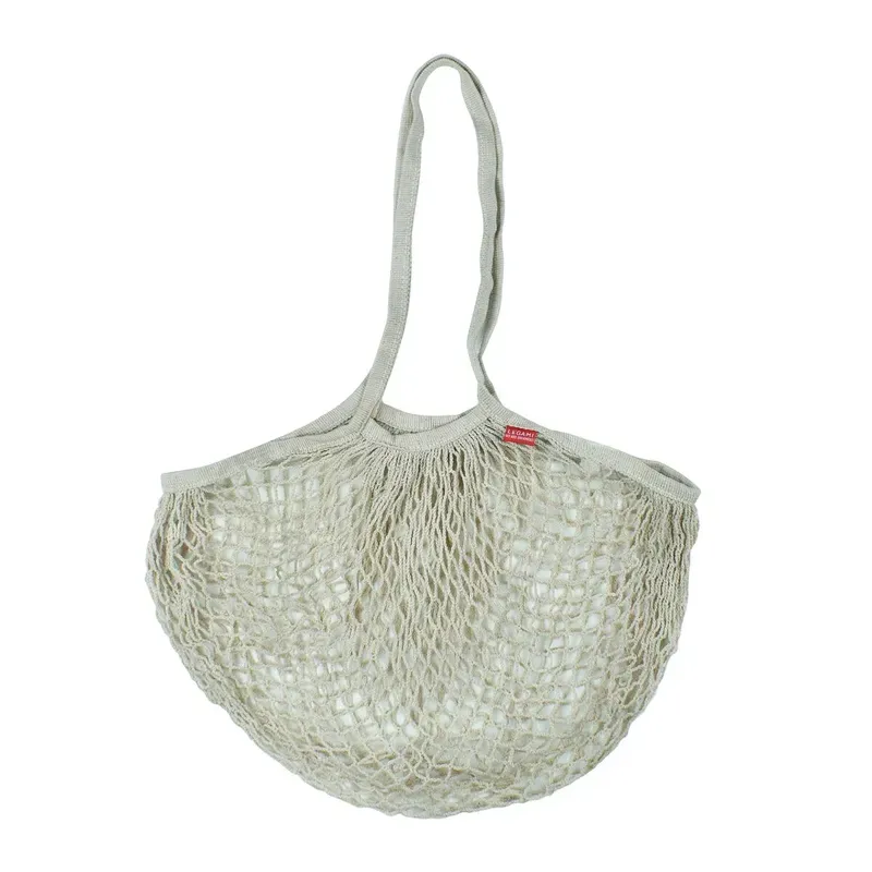 Sac en Maille de Coton Beige