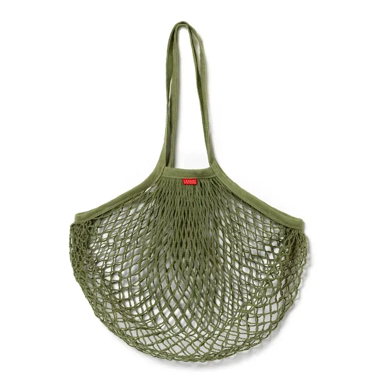 Sac en Maille de Coton Vert