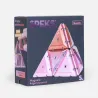 Pyramide antistress magnétique - Chrome pink