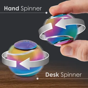 Bopster Ball Spinner - Sphère Bleue