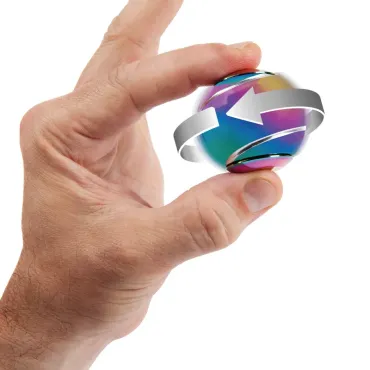 Bopster Ball Spinner - Sphère Multicolor métalliques