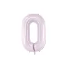 Ballon en aluminium 72cm - Chiffre ''0'' - Violet