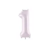 Ballon en aluminium 72cm - Chiffre ''1'' - Violet