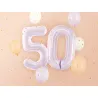 Ballon en aluminium 72cm - Chiffre ''5'' - Violet