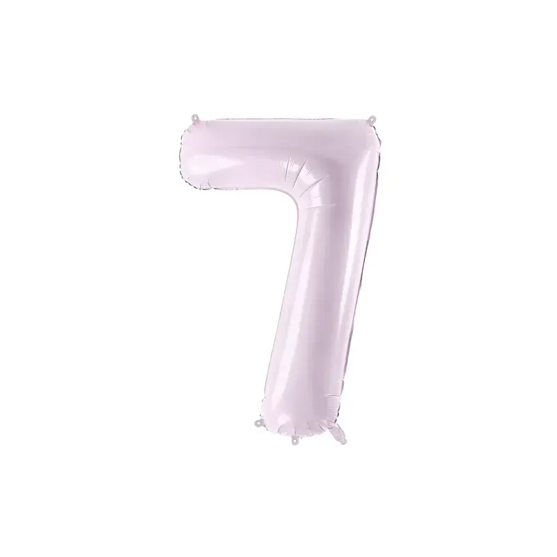 Ballon en aluminium 72cm - Chiffre ''7'' - Violet