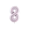 Ballon en aluminium 72cm - Chiffre ''8'' - Violet