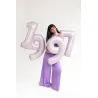 Ballon en aluminium 72cm - Chiffre ''9'' - Violet