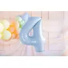 Ballon en aluminium 72cm - Chiffre ''4'' - Bleu clair