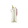 Ballon aluminium 93cm - Chiffre ''1'' - Licorne