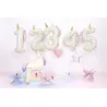 Ballon aluminium 93cm - Chiffre ''4'' - Licorne